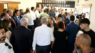Başbakan Üstel Güzelyurt ve Lefke’de halkla bayramlaştı...